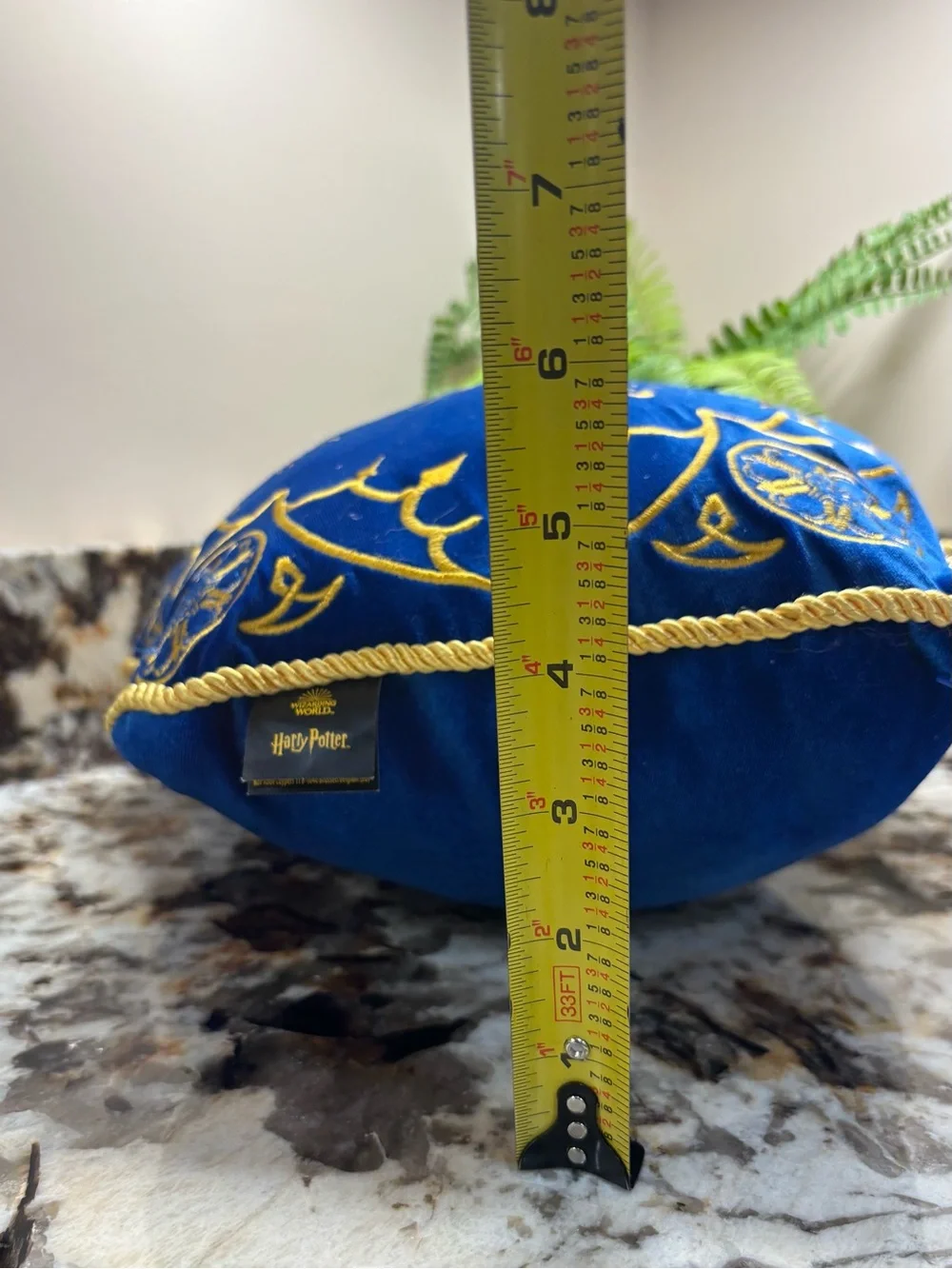 Honeydukes® Chocolate Frog Accent Pillow - with zipper frog inside